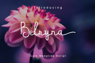 Belryna: A Modern Typeface with a Timeless Script Feel