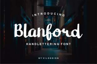 Blanford Font: A Handwritten Typeface That Elevates Branding