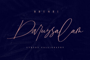 Brunei Darussalam: A Handwritten Font for Modern Web Design