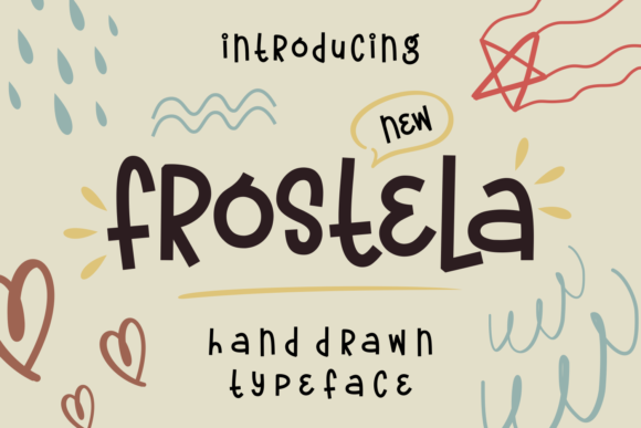 Frostela: A Playful Script Font for Editorial Design