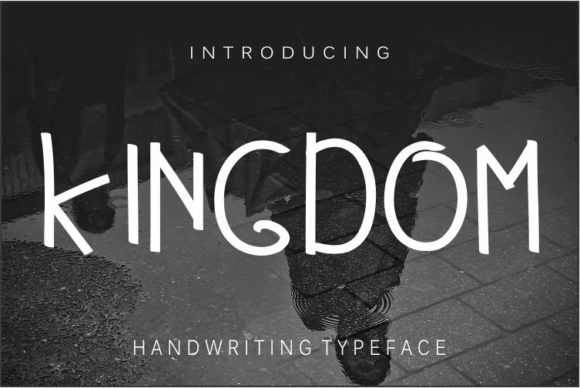 Kingdom Font: A Modern Handwritten Typeface for Editorial Design