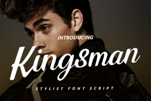 Kingsman Font: A Stylish Script for Craft and Commercial Use