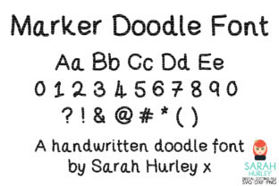 Marker Doodle: A Playful Typeface for Real Creative Projects
