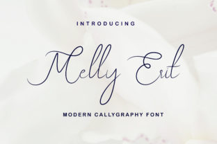 Melly Eret: A Modern Calligraphy Typeface for Elegant Branding