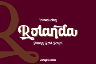 Rolanda Font: A Polished Script for Small Business Branding