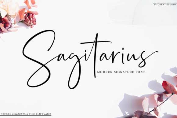 Sagitarius Font: A Luxurious Script for Upscale Branding