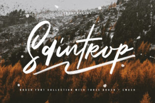 Saintrop: The Handcrafted Typeface for Authentic Brand Identity