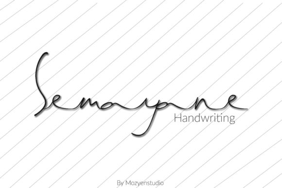 Semayane: A Handwritten Typeface That Elevates Web Design