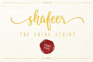 Shafeer Duo: A Designer’s Take on Elegant Script Typography