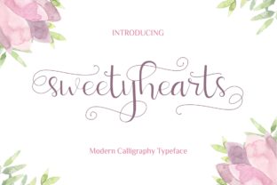 Sweetyhearts Font: A Feminine Script for Elegant Editorial Design
