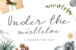 Under the Mistletoe: A Script Font That Elevates Digital Branding