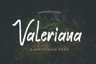 Valeriana: A Handwritten Typeface for Editorial Design