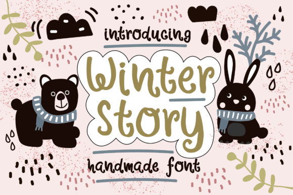 Winter Story Font: A Whimsical Typeface for Stronger Campaigns